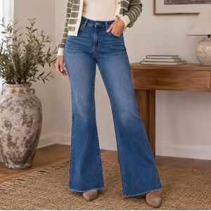 Universal‎ Thread Flare Jeans Blue High Rise Boho 70s Retro Western Denim 29